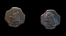 Load image into Gallery viewer, Earrings, Antique Hunt Designs Tyrolean Fox in Sterling Silver with sterling silver posts