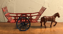Load image into Gallery viewer, Toy, Vintage French Haywagon