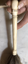 Load image into Gallery viewer, Fly Whisk, 1800’s Hand Carved Bone-Horn Handle with Horsehair Tail