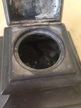 Load image into Gallery viewer, Desk Inkwell w Bassett Hound lid (circa 1880-1930)