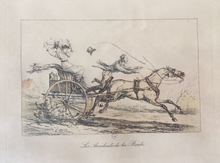 Load image into Gallery viewer, Prints, A Pair by Carle Vernet, framed set, antique (1738-1856, French, lithographer).