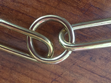 Load image into Gallery viewer, Hound couples, leather w solid brass hardware, LIMITED QUANTITY