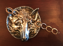 Load image into Gallery viewer, Bracelet, 9kt rose gold horse shoe design, 1900-1940