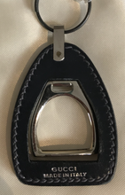 Load image into Gallery viewer, Gucci Stirrup Leather Key Fob