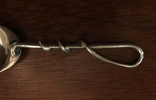 Load image into Gallery viewer, Bar/Tableware, Silver Condiment Spoon with whip & helmet