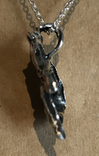 Load image into Gallery viewer, Pendant, Sterling Galloping Horse