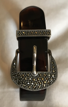 Load image into Gallery viewer, Bracelet, Marcasite Buckle by Judith Jack