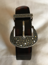 Load image into Gallery viewer, Bracelet, Marcasite Buckle by Judith Jack