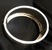 Load image into Gallery viewer, Bracelet, hand engraved sterling, antique, Art Nouveau