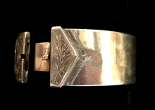 Load image into Gallery viewer, Bracelet, buckle, sterling, 1940-1980’s