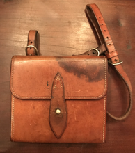 Load image into Gallery viewer, Sandwich Case, Ladies’, English made with James Dixon & Sons, silverplated, hinged-top flask, very good vintage condition