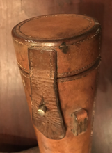 Load image into Gallery viewer, Flask, Fabulous Antique with silver plated, hinged top and cup