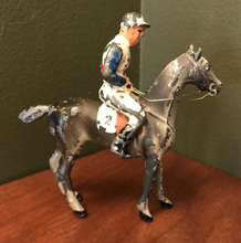 Load image into Gallery viewer, Vintage Toys, hunting & racing, cold painted lead figures of hunting lady and jockey, (priced separately)