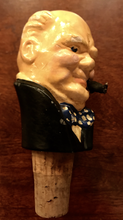Load image into Gallery viewer, Bar/Tableware, Bottle stopper, Winston Churchill, WWII era
