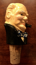 Load image into Gallery viewer, Bar/Tableware, Bottle stopper, Winston Churchill, WWII era