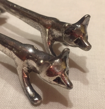 Load image into Gallery viewer, Knife Rests: Fox Vintage Silver plate, sold individually