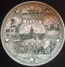 Load image into Gallery viewer, Bar/Tableware or Wall Decoration, Texas Collector&#39;s Plate, Vintage
