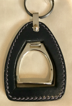 Load image into Gallery viewer, Gucci Stirrup Leather Key Fob