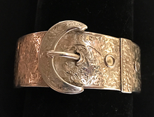 Load image into Gallery viewer, Bracelet, buckle, sterling, 1940-1980’s