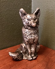 Load image into Gallery viewer, Hood Ornament, Car/Bonnet Mascot, Vintage chrome over bronze fox
