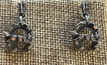 Load image into Gallery viewer, Fox & Lucky Horseshoe Earrings