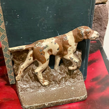 Load image into Gallery viewer, Hunting Dog Bronze Bookends, Painted