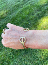 Load image into Gallery viewer, Bracelet, Antique Hunt Designs, “The Spur”, available in Copper, or White or Yellow Bronze. Sterling &amp; 14kt gold priced on request.
