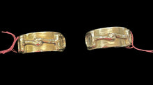 Load image into Gallery viewer, Ring, Hunter “D” Bit, Antique Hunt Design Exclusive, White Bronze or Yellow Bronze, Size 8
