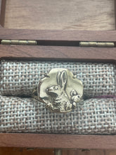 Load image into Gallery viewer, Ring - Tyrolean Rabbit, Bronze, Size 9
