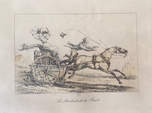 Load image into Gallery viewer, Prints, A Pair by Carle Vernet, framed set, antique (1738-1856, French, lithographer).
