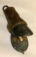 Load image into Gallery viewer, Vesta case, painted horse hoof, Desk Conversation Piece or Key Chain

