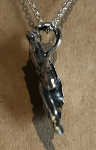 Pendant, Sterling Galloping Horse