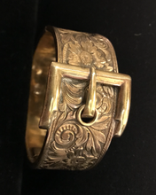 Load image into Gallery viewer, Bracelet, buckle style, Victorian, rolled gold
