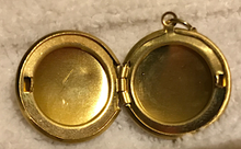 Load image into Gallery viewer, Locket, reverse painted crystal fox, mid 20th c
