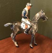Load image into Gallery viewer, Vintage Toys, hunting &amp; racing, cold painted lead figures of hunting lady and jockey, (priced separately)

